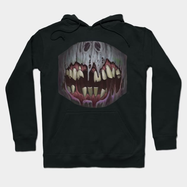 Zombie Smile Mask & Hoodie by BeveridgeArtworx